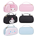Miniatyrbilde 3 av 5: Sanrio pennal Cinnamoroll My Melody Kuromi gave Stor kapasitet glidelås stasjonær pose for barn tenåringer jenter Kawaii penn oppbevaringsboks veske Blue