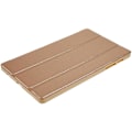 Miniatyrbild 4 av 4: För Samsung Galaxy Tab A7 Lite 8,7-tums inre bikakedesign Anti-fall anti-scratch läder case Auto Wake/Sleep Cover med Tri-fold Stand Gold