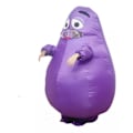 Pikkukuva 3 / 6: Lasten Syntymäpäivä Grimace Gameboy Aikuisten Nukke PURPLE Height 100-155cm