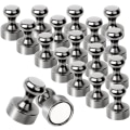 Miniatyrbilde 1 av 5: Små sterke kraftige magneter push pins for whiteboard, magnetisk