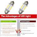 Miniatyrbillede 3 af 5: Bn-marine LED-erstatningspære Bådpærer Super Bright 12 Volt 32 Mm Pærer F