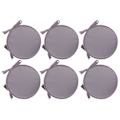 Miniatyrbilde 4 av 5: Puter Uteplass Hjem Innendørs/utendørs Stolputer Ro Sete Fortykket Spisestue Stol Pute Ro krakk Dark Red 6pcs
