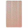 Miniatyrbild 2 av 4: För Samsung Galaxy Tab A7 Lite 8,7-tums inre bikakedesign Anti-fall anti-scratch läder case Auto Wake/Sleep Cover med Tri-fold Stand Rose Gold