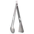Miniatyrbillede 1 af 5: Tomshoo Titanium Serveringstænger Multifunktionelle Grillstænger Med Spork Og Takket Spatel Til Camping Vandring Picnic Madlavning