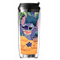 Pikkukuva 1 / 5: Disney Lilo & Stitch muovinen vesipullo - 350 ml koulujuomapullo lapsille C