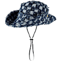 Miniatyrbild 1 av 5: Fuzzy Bucket Hat för Kvinnor och Män - Luddig, Söt Bucket Hat för Vinter, Varm Plysch, Fiskehatt, Fluffig Sherpa, Rolig Hatt B-deep Blue