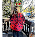 Pikkukuva 3 / 3: Pieni leppäkerttuasusetti Joulu leppäkerttu Cosplay-asu Leppäkerttuasu Tarvikkeet M