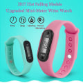 Miniatyrbilde 3 av 5: Step Count Activity Tracker Fitness Sport Klokke Håndledd Skritteller LCD Voksen Barn Red