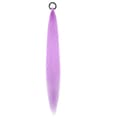 Syntetiska raka hästsvansförlängningar Håraccessoarer för kvinnor Light purple