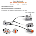 Miniatyrbillede 5 af 5: Moc Power Functions Motorpakke M/l/xl/servo Motor Mould King Forbedret Aa Aaa Batteriboks Tekniske Dele Diy Bil Lastbil Power Up 4 Servo red