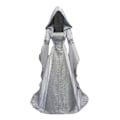 Pikkukuva 1 / 6: Goottilainen Huppupuku Morsiuspuku Cosplay Halloween Gris 4XG