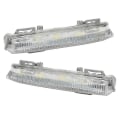 Miniatyrbilde 1 av 5: 2 stk Front Drl tåkelys Passer til W204 W212 C250 C350 E350 A2049069000