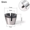 Miniatyrbilde 4 av 5: 5 stk. Kollettchuckadapter Gravering Trimming Maskin Chucker Trimmer Elektrisk Router Bit Kolleter Freser 6mm 635mm 8mm