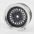 Miniatyrbilde 4 av 5: 4 stk felger hjul for Tamiya Hsp Hpi 94123/122 Rc bilnav deler svart