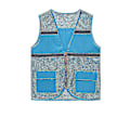 Miniatyrbillede 1 af 3: Dame Vest med Høj Synlighed Refleks Arbejdssikkerhedsvest Jakke Sky Blue 4XL