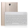 Bluetooth-näppäimistön nahkakotelo Galaxy Tab S4 10.5 T830 / T835 -laitteelle Gold