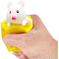 Miniatyrbillede 2 af 4: Squishable and Seek Figurer Stressbusting Ost Legetøj Dovendyr Blok Stress Legetøj Relief og Ost Mus Skjul Toy Cove Vogn Legetøj (A, One Size)