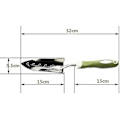Miniatyrbillede 2 af 5: Haveskovl Rustfrit stålspatel Haveredskabsskovl med skala Blomsterskovl Blomsterplantning Blomsterhave Tw
