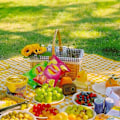 Miniatyrbillede 3 af 5: Vandtætte Foldbare Tæpper Opbevarlig Moderne Picnicmåtte Til Udendørs Camping Strand Red Plaid 150 x 200cm
