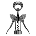 Pikkukuva 1 / 5: Viinipullonavaaja, 3 in 1 sinkkiseos Premium Wing Corkscrew Viinipullonavaaja monitoimipullolla Black Gray