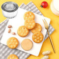 Miniatyrbilde 2 av 5: Cookie Cutters / Cake Cookie Scone Cutters Forms Stempler for matlaging baking ( 3 stk, rund kant)