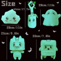 Miniatyrbillede 4 af 5: Ny Lanky Box Ghosty- Glow In The Dark Ghostly Plys Legetøj Fyldedyr Plys Boxy