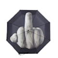 Miniatyrbilde 4 av 4: Nytt Design med Langfinger Svart Paraply Kul Mote Impact Paraply - Sjue