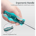 Miniatyrbillede 4 af 5: Ekstra Langt Torx Skruetrækkersæt, 5 stk. 30 cm Magnetisk Torx Skruetrækkersæt, T15 - T30 (t15,t20,t25,t27,t30) Magnetisk Torx Skruetrækker Stjerne Skruetrækkersæt
