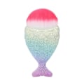 Miniatyrbillede 1 af 2: Neglekunst Støvpulverfjerner, Havfruehale Form Neglekunst Støvrenser Børste Makeup Pulver Blush Børste 3D