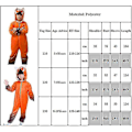 Pikkukuva 5 / 5: 5-10-vuotiaiden lasten Turning Red -cosplay-asu 8-10 Years