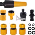 Hose Coupling Kit Quick Connectors, Double Hose Connectors, Faucet Sch KLB