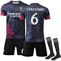 Miniatyrbilde 1 av 2: Gos- 2425 Real Madrid Special Edition Dragon Fotballtrøye Jersey 6 CAMAVINGA 6 CAMAVINGA #28