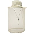 Pikkukuva 1 / 3: Pääverkko Hat Mehiläishoito Mehiläishoitaja Bee Veil Hat Hunting Netting Mesh Hood Cap Bee Keeper Beige