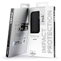 Miniatyrbilde 4 av 4: IMAK for Sony Xperia XZ2 Compact Skin Feel Anti-drop TPU-deksel + Eksplosjonssikker skjermbeskytter