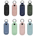 Miniatyrbild 3 av 5: Läder U Disk Fodral Nyckelring Hållare USB Flash Drive Förvaringsväska Pendrive Skyddande Omslag Minnessticka Fodral Ocean Blue