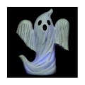 Miniatyrbillede 4 af 5: Halloween Spøgelse Græskar Figurer Rustik Harpiks Spøgelse Halloween Statue Græskar Figurer Nyhed Hal