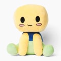 Miniatyrbild 3 av 5: Blox Buddies Plysch, 12\" Blox Buddies Noob Buddy Plyschleksaker För Fans Och Vänner Vackert Plyschdocka Presenter Yellow With Hat