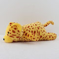Miniatyrbilde 2 av 5: Dinosaur Vektet Bomullsdinosaur Søt Triceratops Plussjeleketøy 60cm 60cm Orange Leopard