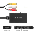 Pikkukuva 3 / 5: Rca-hdmi-muunnin komposiitti-hdmi-sovitin tukee 1080p Pal/ntsc A Fiis null null none