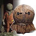 Pikkukuva 1 / 5: Elokuva Trick 'r Treat -naamio Cosplay-asu Aikuiset Unisex Demoni Pelottavat Naamiot Halloween-asusteet Tarvikkeet