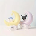 Pikkukuva 4 / 5: Sanrio Kuromi Cinnamonroll Kuun LED-lamppu Kawaii 3D Piirretty Koriste