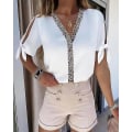 Miniatyrbillede 4 af 4: Trendy bluser Elegante sommerbluser M