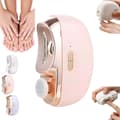 1 pc (Pink) Multifunctional Electric Nail Machine, 3 in 1 Automatic Electric Nail Clipper with Polishing, Upgraded E