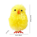 Miniatyrbilde 3 av 5: Zk-36 stk. Påskekyllinger | 4 cm - Høye Mini Påskekyllinger Set of 36 chickens