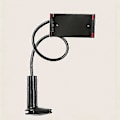 Miniatyrbillede 4 af 4: 360 Graders Roterende Tablet Telefonholder Spiral Base Lazy Stand Mobiltelefon Tablet Sengestativ Seng Lazy Stand - God