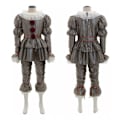 Miniatyrbillede 1 af 3: Unisex Cosplay It Pennywise Stephen King Men grey M