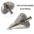 Miniatyrbillede 4 af 5: 6-60 mm Hss Trinbor Spiral Konisk Spalte Forsænkning 12 Trin