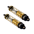 Miniatyrbilde 3 av 5: 4 stk metall foran og bak demper for Arrma 1/10 SENTON Granite Big Rock oppgraderingsdeler,4 Black