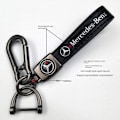 Miniatyrbillede 4 af 5: Læder Nøglering til Bil | Metal Finish | Robust Nøglering | Nøglering og Krogbeslag Gun Color Hardware Buick