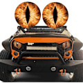 Miniatyrbilde 1 av 5: Beast Eyes Frontlykter Dekaler Par, 3D Stereo Øyne Frontlykt Klistremerker, Bil Karosseri Vindu Bumper Dekor Klistremerker, Morsomme Dekaler for Lastebil Bil Style 5